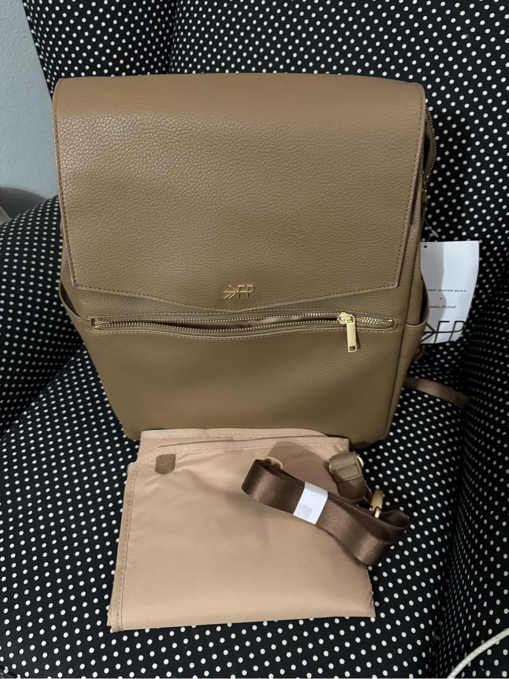 Freshly picked large diaper bag back pack